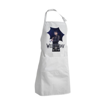 Wednesday rain, Ποδιά Σεφ Ολόσωμη Ενήλικων (με ρυθμιστικά και 2 τσέπες)