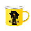 Yellow Enamel Metallic Cup 360ml