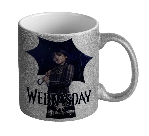 Wednesday rain — Glitter Ασημένια