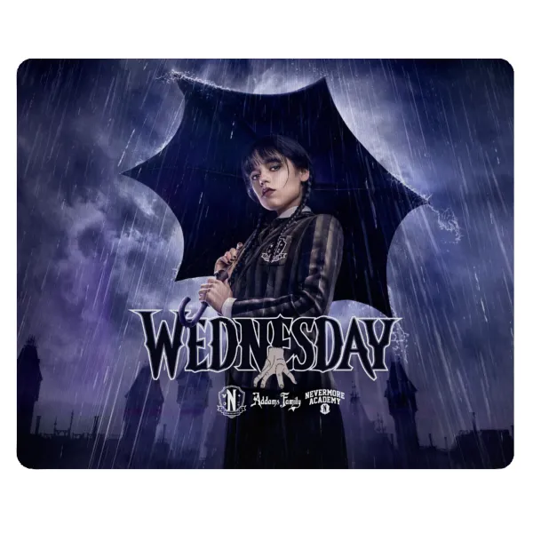 Wednesday rain — Mousepad ορθογώνιο 23x19cm