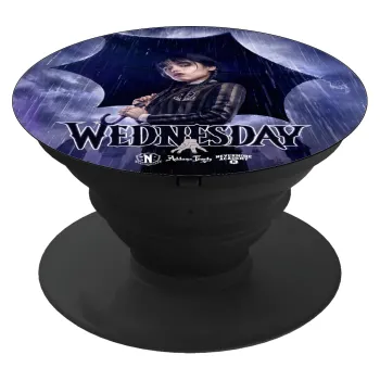 Wednesday rain, Phone Holders Stand  Black Hand-held Mobile Phone Holder