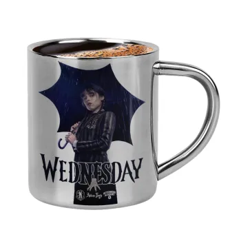 Wednesday rain, Κουπάκι μεταλλικό διπλού τοιχώματος για espresso (220ml)