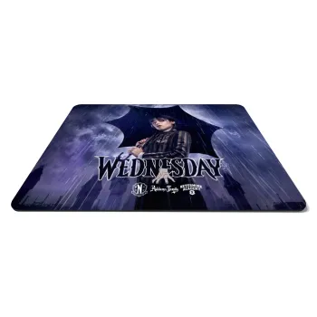 Wednesday rain, Mousepad ορθογώνιο 27x19cm