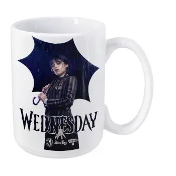 Wednesday rain, Κούπα Mega, κεραμική, 450ml