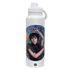 1L Stainless Steel Thermal Bottle with Phone Holder & Double Wall Insulation