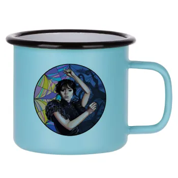 Wednesday dance, Κούπα Μεταλλική εμαγιέ ΜΑΤ σιέλ 360ml