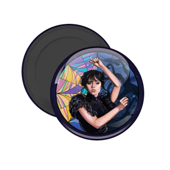 Wednesday dance, Μαγνητάκι ψυγείου στρογγυλό διάστασης 5cm