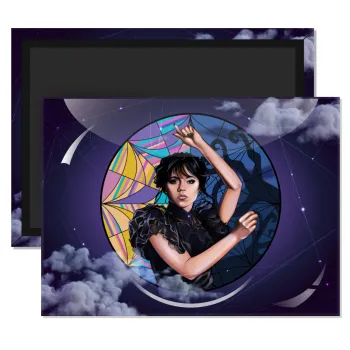 Wednesday dance, Ορθογώνιο μαγνητάκι ψυγείου διάστασης 9x6cm