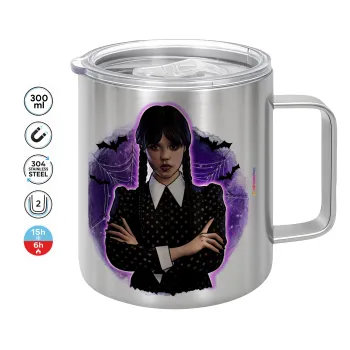 Wednesday moonlight, Mug Stainless steel double wall 300ml