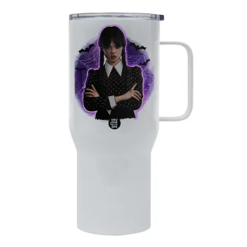 Wednesday moonlight, Tumbler με καπάκι, διπλού τοιχώματος (θερμό) 750L