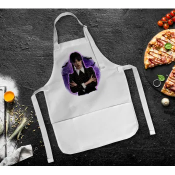 Wednesday moonlight, Ποδιά Σεφ Ολόσωμη Παιδική (με ρυθμιστικά και 2 τσέπες)