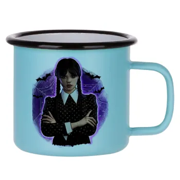 Wednesday moonlight, Κούπα Μεταλλική εμαγιέ ΜΑΤ σιέλ 360ml