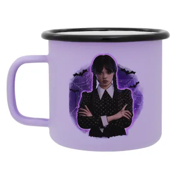 Wednesday moonlight, Κούπα Μεταλλική εμαγιέ ΜΑΤ Light Pastel Purple 360ml