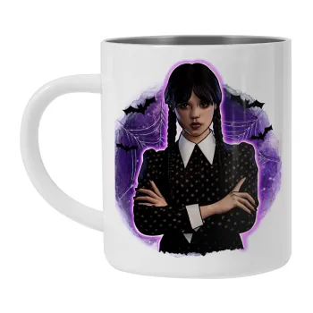 Wednesday moonlight, Mug Stainless steel double wall 300ml