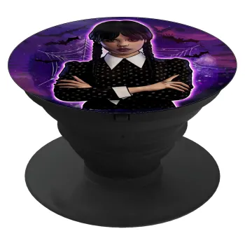 Wednesday moonlight, Phone Holders Stand  Black Hand-held Mobile Phone Holder