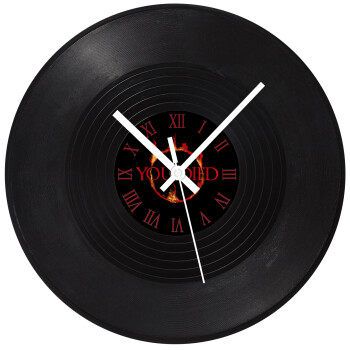 You Died | Dark Souls, Ρολόι τοίχου Βινύλιο (30cm)
