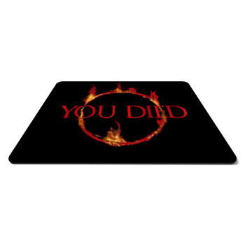 You Died | Dark Souls, Mousepad rect 27x19cm