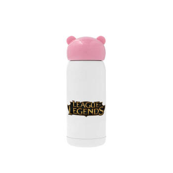League of Legends LoL, Pink stainless steel thermal flask, 320ml