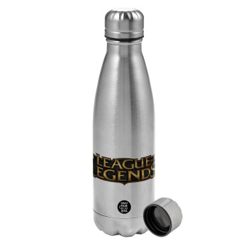 League of Legends LoL, Metallic water bottle, stainless steel, 750ml
