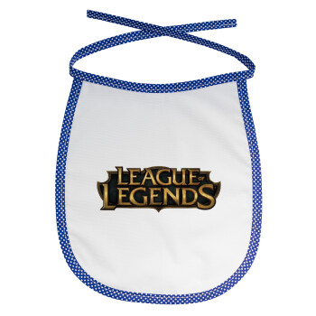 League of Legends LoL, Σαλιάρα μωρού αλέκιαστη με κορδόνι Μπλε