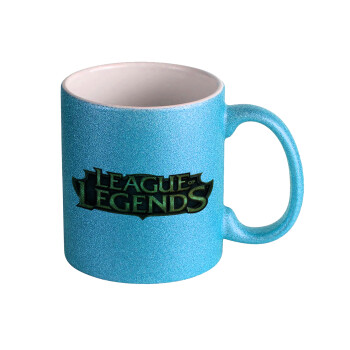 League of Legends LoL, Κούπα Σιέλ Glitter που γυαλίζει, κεραμική, 330ml