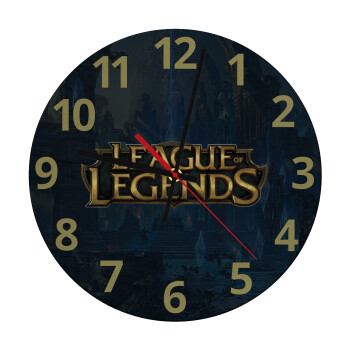 League of Legends LoL, Ρολόι τοίχου γυάλινο (30cm)