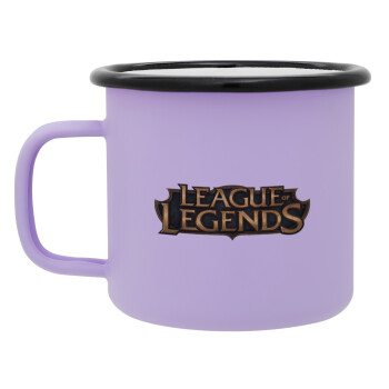 League of Legends LoL, Κούπα Μεταλλική εμαγιέ ΜΑΤ Light Pastel Purple 360ml