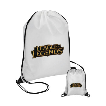 League of Legends LoL, Τσάντα πουγκί με μαύρα κορδόνια (1 τεμάχιο)