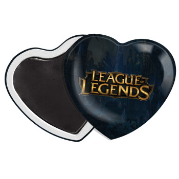 League of Legends LoL, Μαγνητάκι καρδιά (57x52mm)