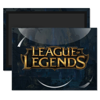 League of Legends LoL, Ορθογώνιο μαγνητάκι ψυγείου διάστασης 9x6cm
