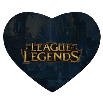 League of Legends LoL, Mousepad καρδιά 23x20cm