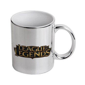 League of Legends LoL, Mug ceramic, silver mirror, 330ml