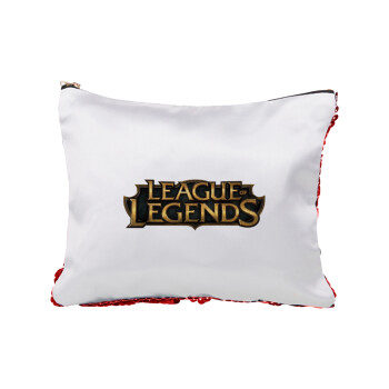 League of Legends LoL, Τσαντάκι νεσεσέρ με πούλιες (Sequin) Κόκκινο