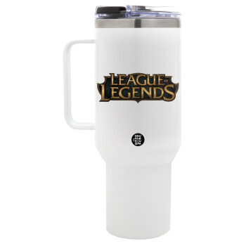 League of Legends LoL, Mega Tumbler με καπάκι, διπλού τοιχώματος (θερμό) 1,2L