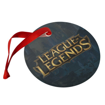 League of Legends LoL, Christmas ornament glass 9cm