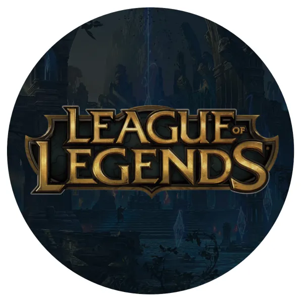 League of Legends LoL — Mousepad Round 20cm
