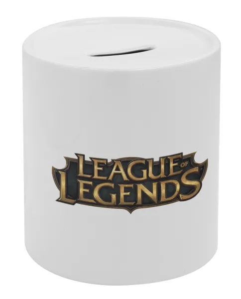 League of Legends LoL — Porcelain money box with stopper