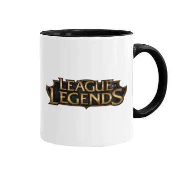 League of Legends LoL, Mug colored black, ceramic, 330ml