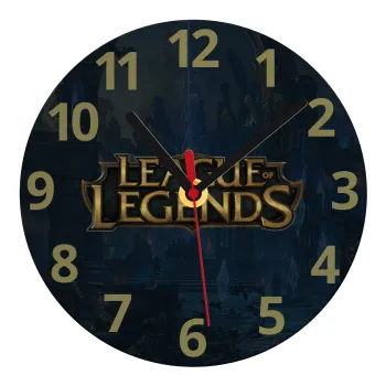 League of Legends LoL, Ρολόι τοίχου γυάλινο (20cm)
