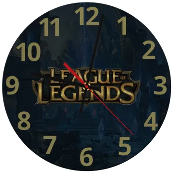 League of Legends LoL, Ρολόι τοίχου γυάλινο (30cm)