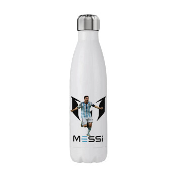 Leo Messi, Μεταλλικό παγούρι θερμός (Stainless steel), διπλού τοιχώματος, 750ml