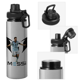Leo Messi, Μεταλλικό παγούρι νερού με καπάκι ασφαλείας, αλουμινίου 850ml