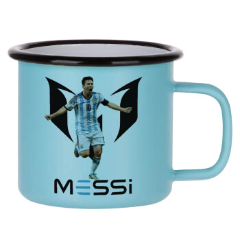 Leo Messi, Κούπα Μεταλλική εμαγιέ ΜΑΤ σιέλ 360ml
