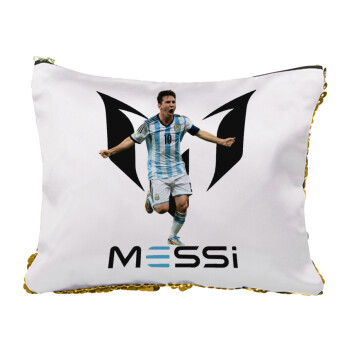 Leo Messi, Τσαντάκι νεσεσέρ με πούλιες (Sequin) Χρυσό