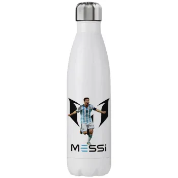 Λιονέλ Μέσι, Leo Messi, Μεταλλικό παγούρι θερμός (Stainless steel), διπλού τοιχώματος, 750ml