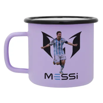 Λιονέλ Μέσι, Leo Messi, Κούπα Μεταλλική εμαγιέ ΜΑΤ Light Pastel Purple 360ml