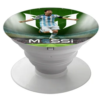 Lionel Messi, Phone Holders Stand  White Hand-held Mobile Phone Holder