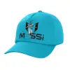 Children's Baseball Cap, 100% Cotton Twill, Blue (COTTON, CHILDREN, UNISEX, ONE SIZE)