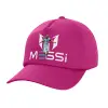 Children's Baseball Cap, 100% Cotton Twill, Fuchsia (COTTON, CHILDREN'S, UNISEX, ONE SIZE)