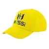 Child's Baseball Cap, 100% Cotton Twill, Yellow (COTTON, CHILD, UNISEX, ONE SIZE)